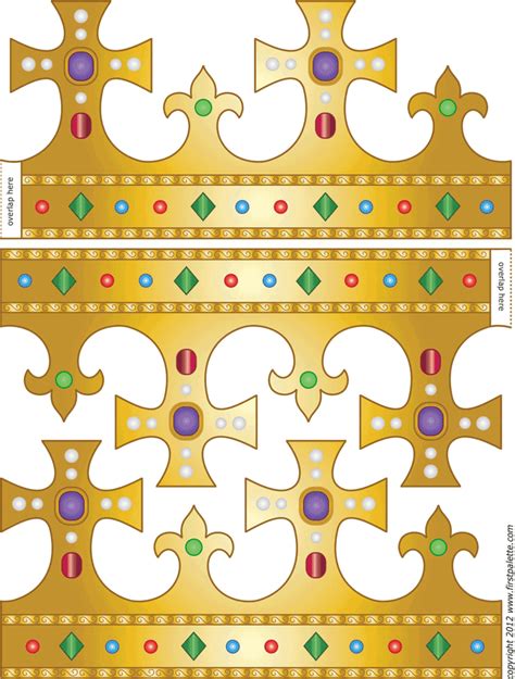 Printable Crown Template For King